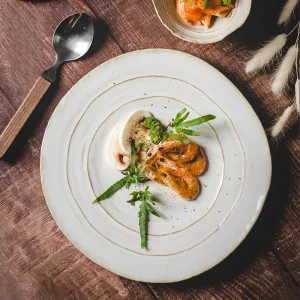 Japanese Creative Personality Irregular Salad Dish