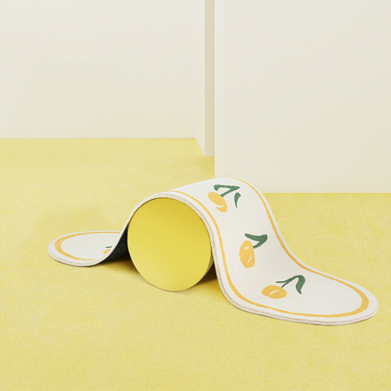 Cute Floral Fluffy Soft Bedroom Rugs - Image 4