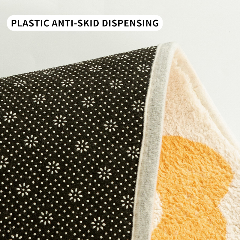 Cute Floral Fluffy Soft Bedroom Rugs - Image 7