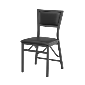 Black Wooden Folding Chair