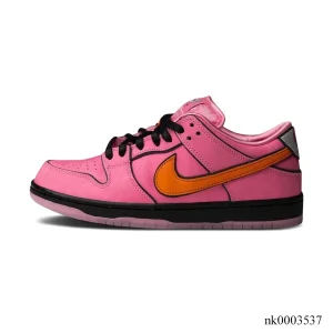 Alternative view of SB Dunk Low x Powerpuff Girls "Blossom" Shoes Sneakers - nk0003537