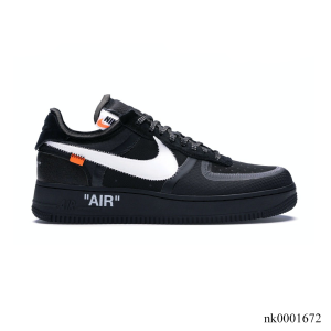 AF 1 Low ow Black White Shoes Sneakers - nk0001672