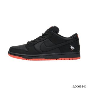 Alternative view of SB Dunk Low Black Pigeon Shoes Sneakers - nk0001440
