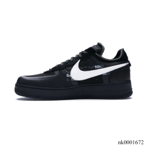 Alternative view of AF 1 Low ow Black White Shoes Sneakers - nk0001672