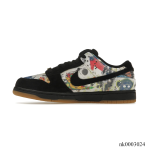 Alternative view of SB Dunk Lows x Supreme "RAMMELLZEE" Shoes Sneakers - nk0003024