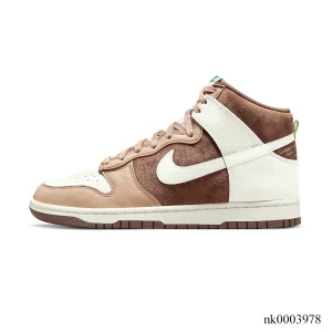 Alternative view of Dunk High Light Chocolate Shoes Sneakers - nk0003978