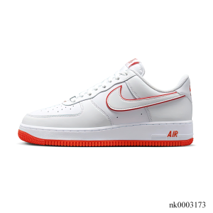 Alternative view of AF 1 Low White Picante Red Shoes Sneakers - nk0003173