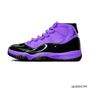 Alternative view of AJ 11 Black Purple Shoes Sneakers – nk0004399