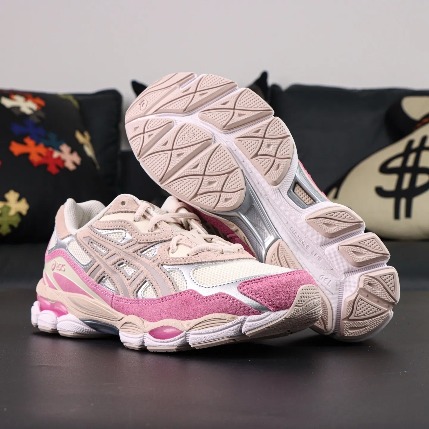 AS Gel NYC Cream Pink Shoes Sneakers - as0000001 - Image 4