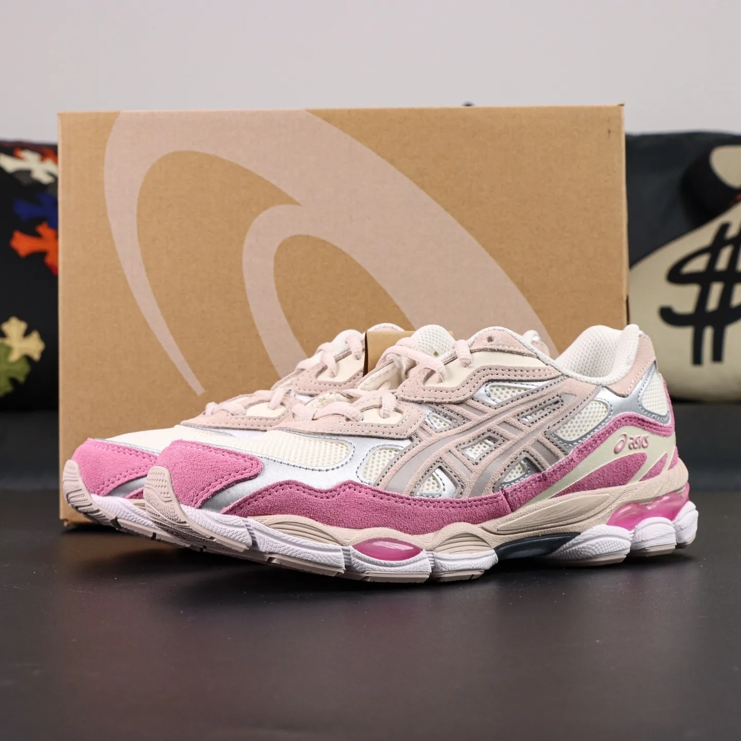 AS Gel NYC Cream Pink Shoes Sneakers - as0000001 - Image 3