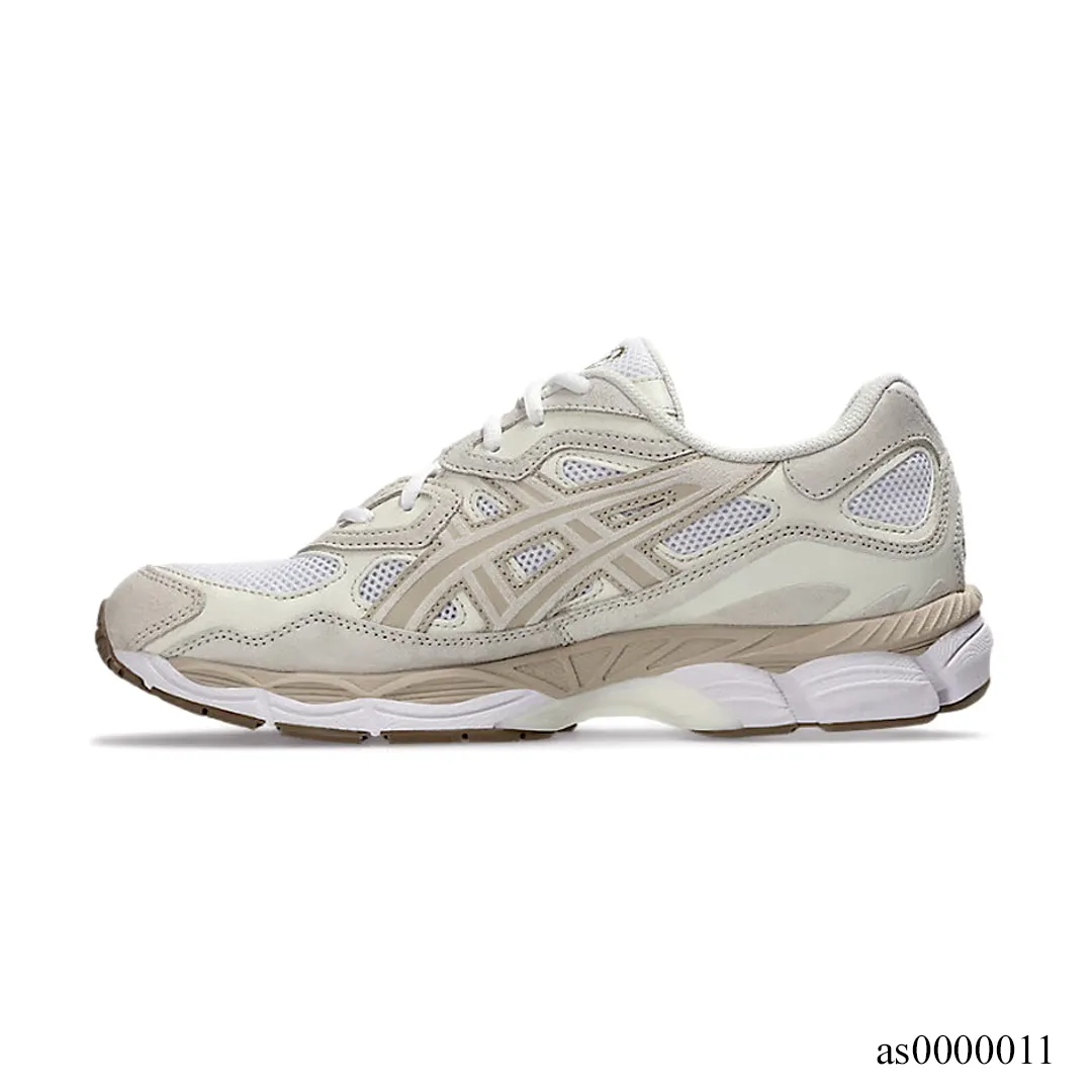 AS Gel NYC White Oyster Grey Shoes Sneakers - as0000011 - Image 2
