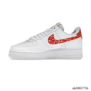 Alternative view of AF 1 Low Orange Paisley Shoes Sneakers - nk0003756