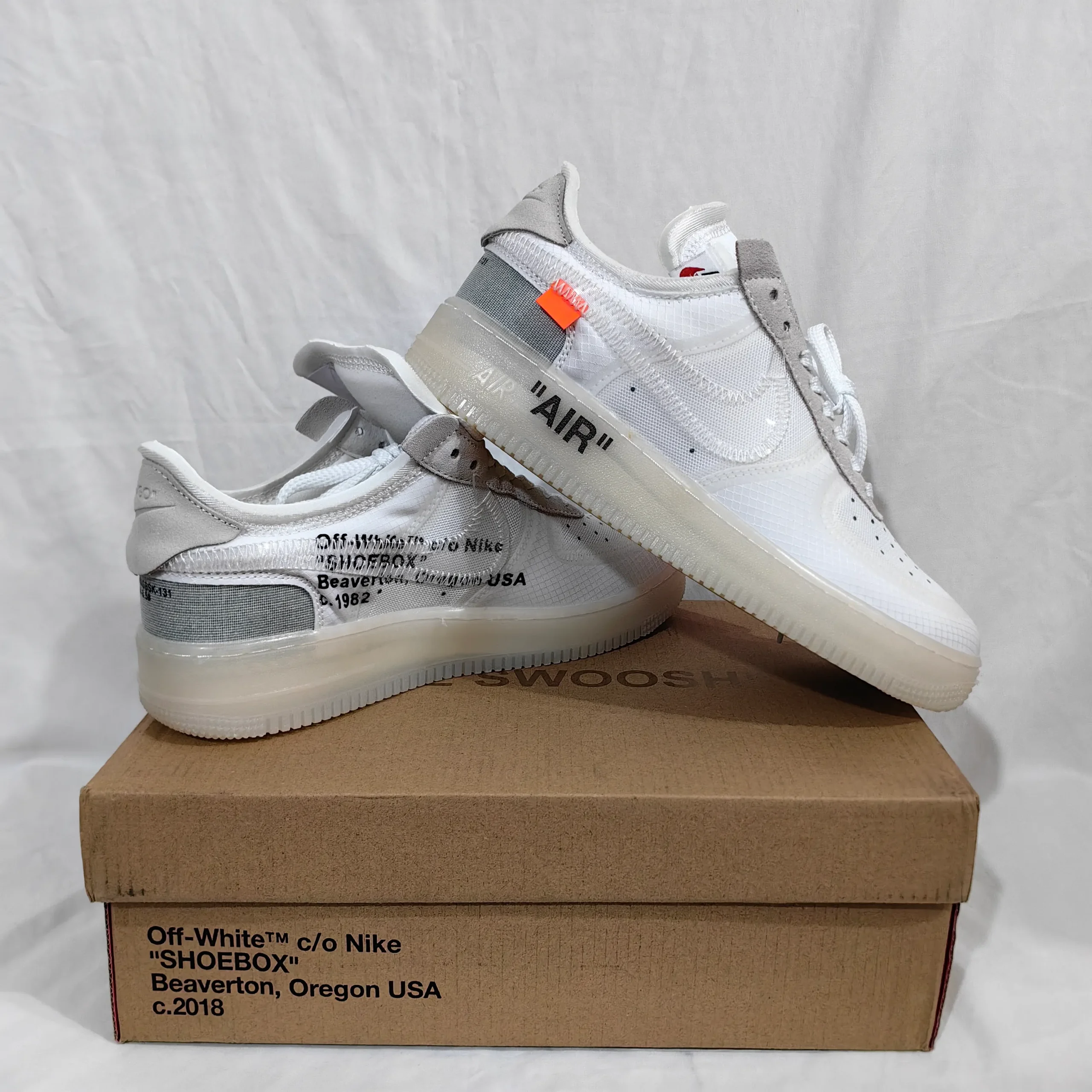 OW x AF 1 Low The Ten Shoes Sneakers – nk0000002 - Image 8