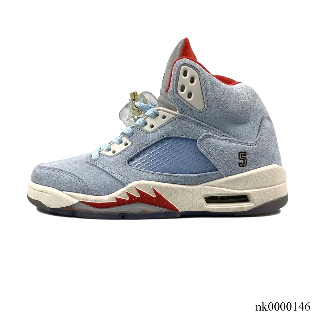 AJ 5 Retro Trophy Room Ice Blue Shoes Sneakers - nk0000146 - Image 2