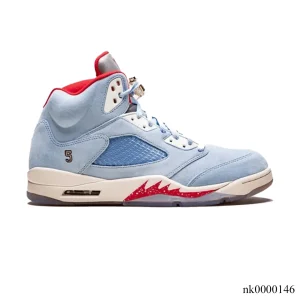 AJ 5 Retro Trophy Room Ice Blue Shoes Sneakers - nk0000146