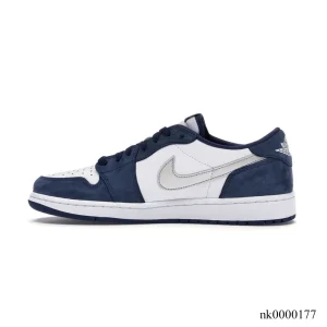 Alternative view of AJ 1 Low SB Midnight Navy Shoes Sneakers - nk0000177