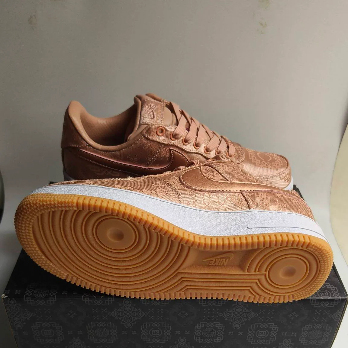 AF 1 Low Clot Rose Gold Silk Shoes Sneakers - nk0000199 - Image 6