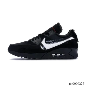 Alternative view of AM 90 OW Black Shoes Sneakers - nk0000227