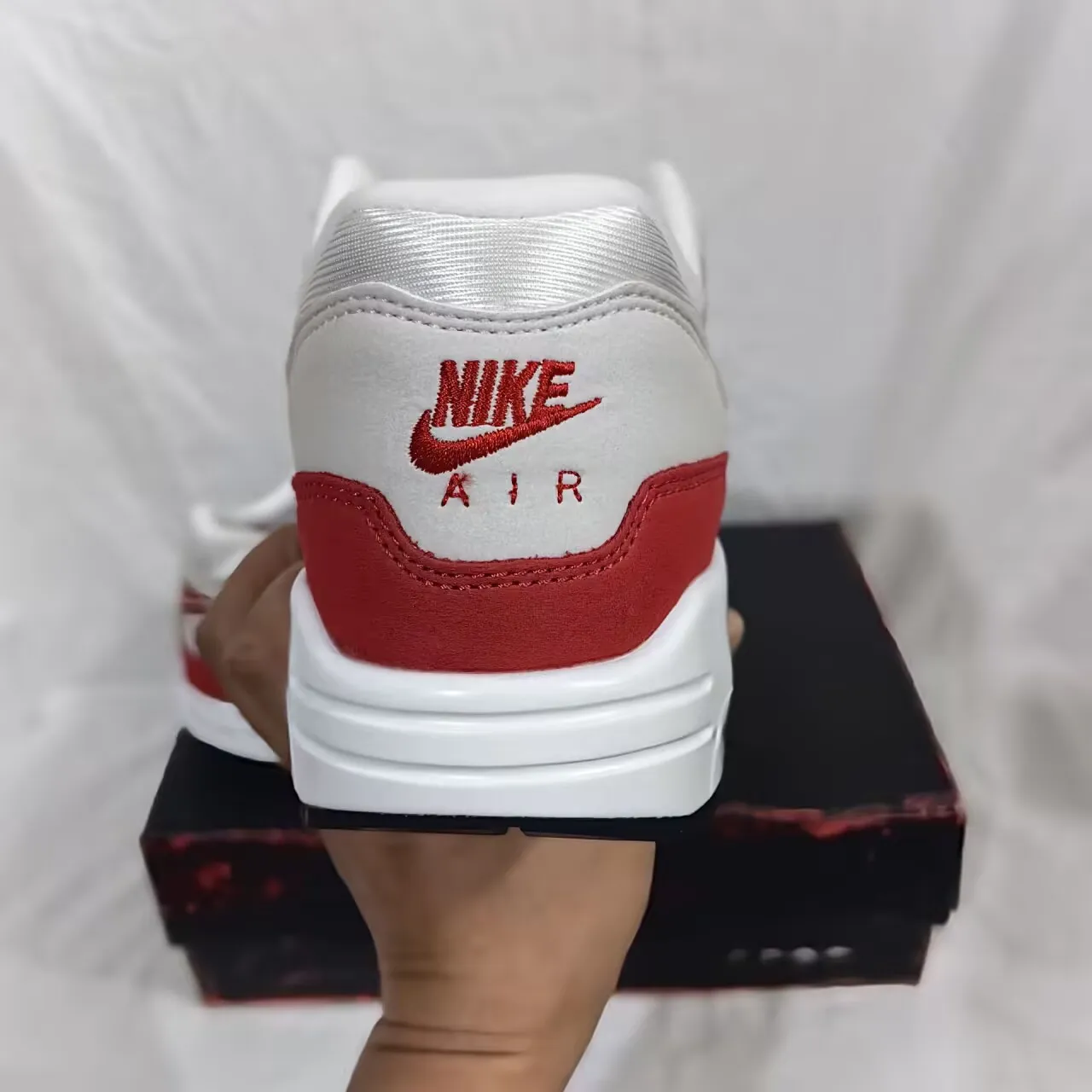 AM 1 Anniversary Red Shoes Sneakers - nk0000511 - Image 13