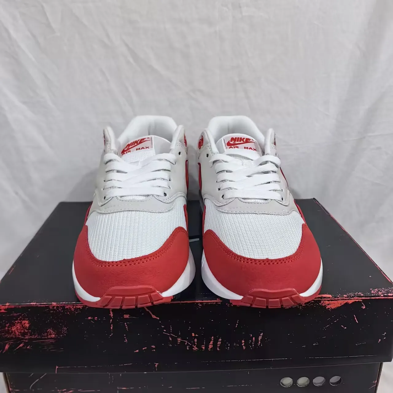 AM 1 Anniversary Red Shoes Sneakers - nk0000511 - Image 6