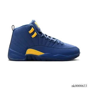 AJ 12 Retro Michigan Shoes Sneakers - nk0000633