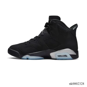 Alternative view of AJ 6 Retro Metallic Silver Shoes Sneakers - nk0002328