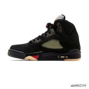 Alternative view of AJ 5 Gore-Tex Off Noir Shoes Sneakers - nk0002359