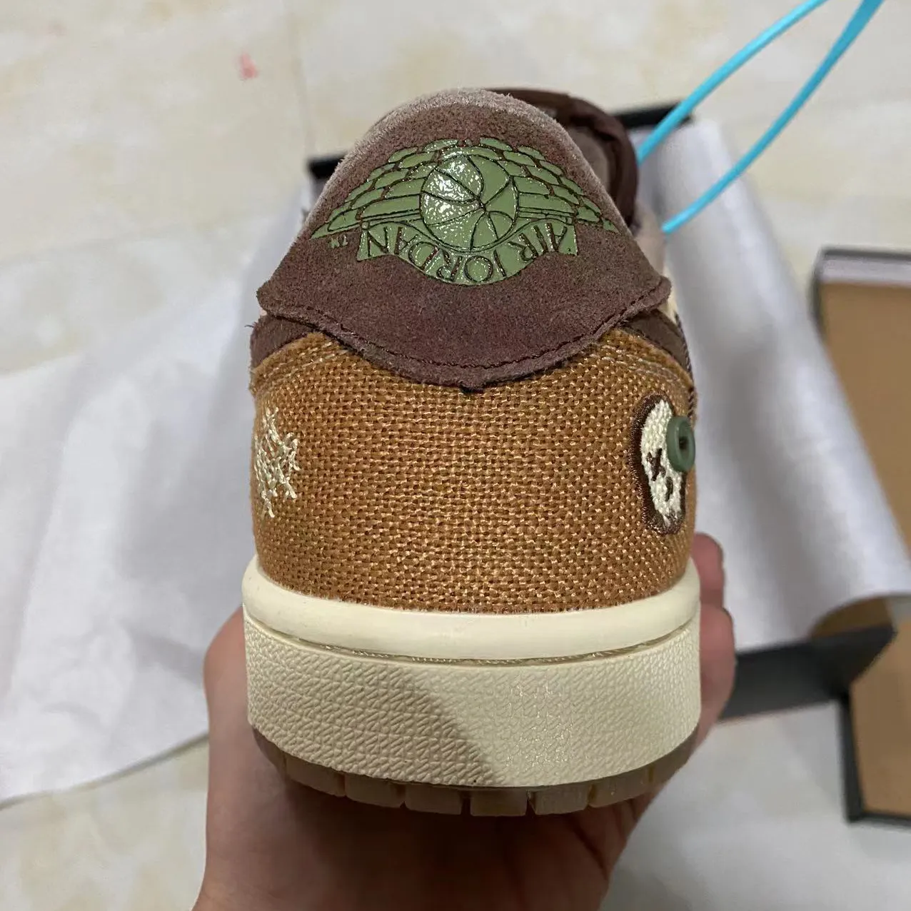 Zion Williamson x AJ 1 Low OG Voodoo Shoes Sneakers – nk0002534 - Image 10
