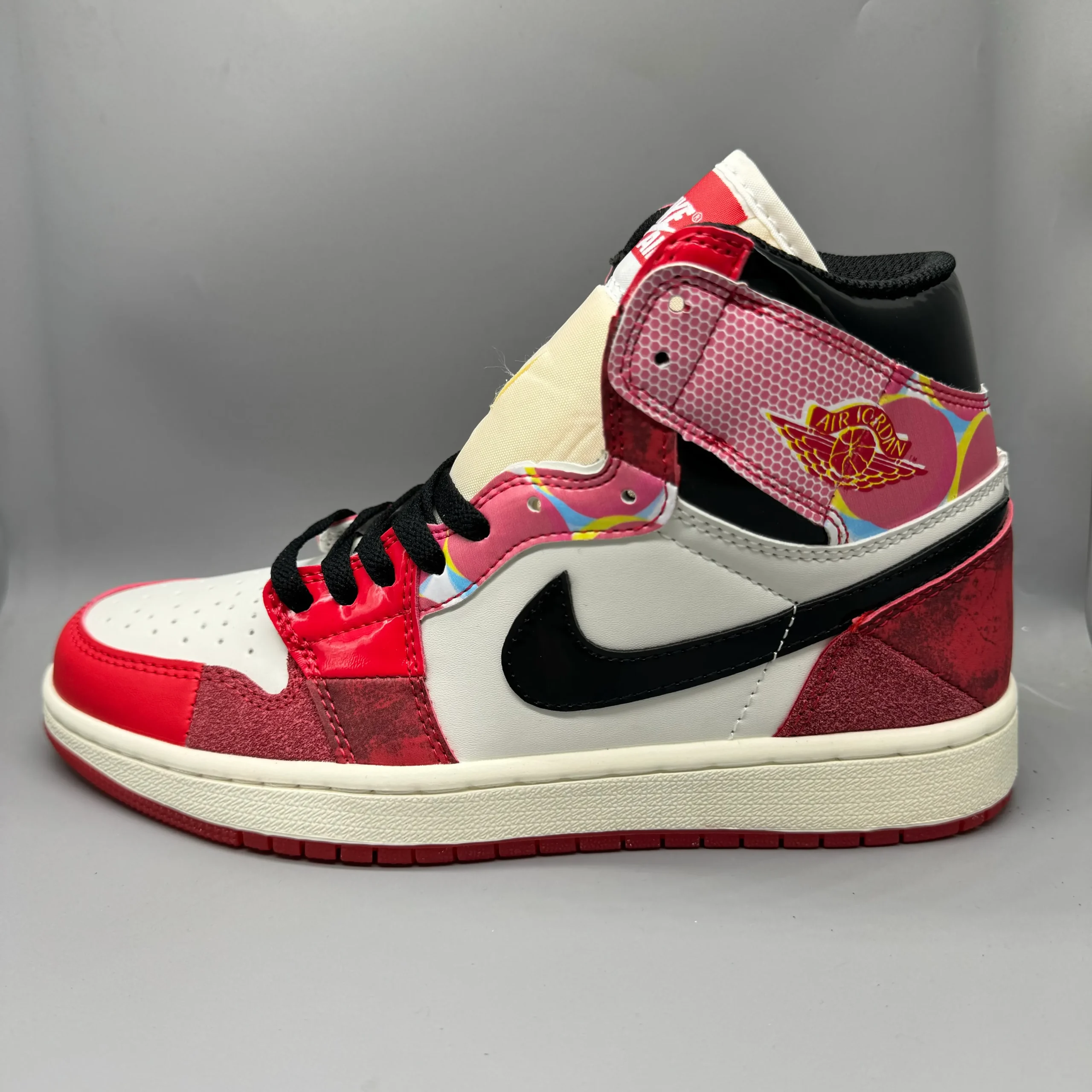 AJ 1 High OG Spider-Man Across the Spider-Verse Shoes Sneakers - nk0002967 - Image 4
