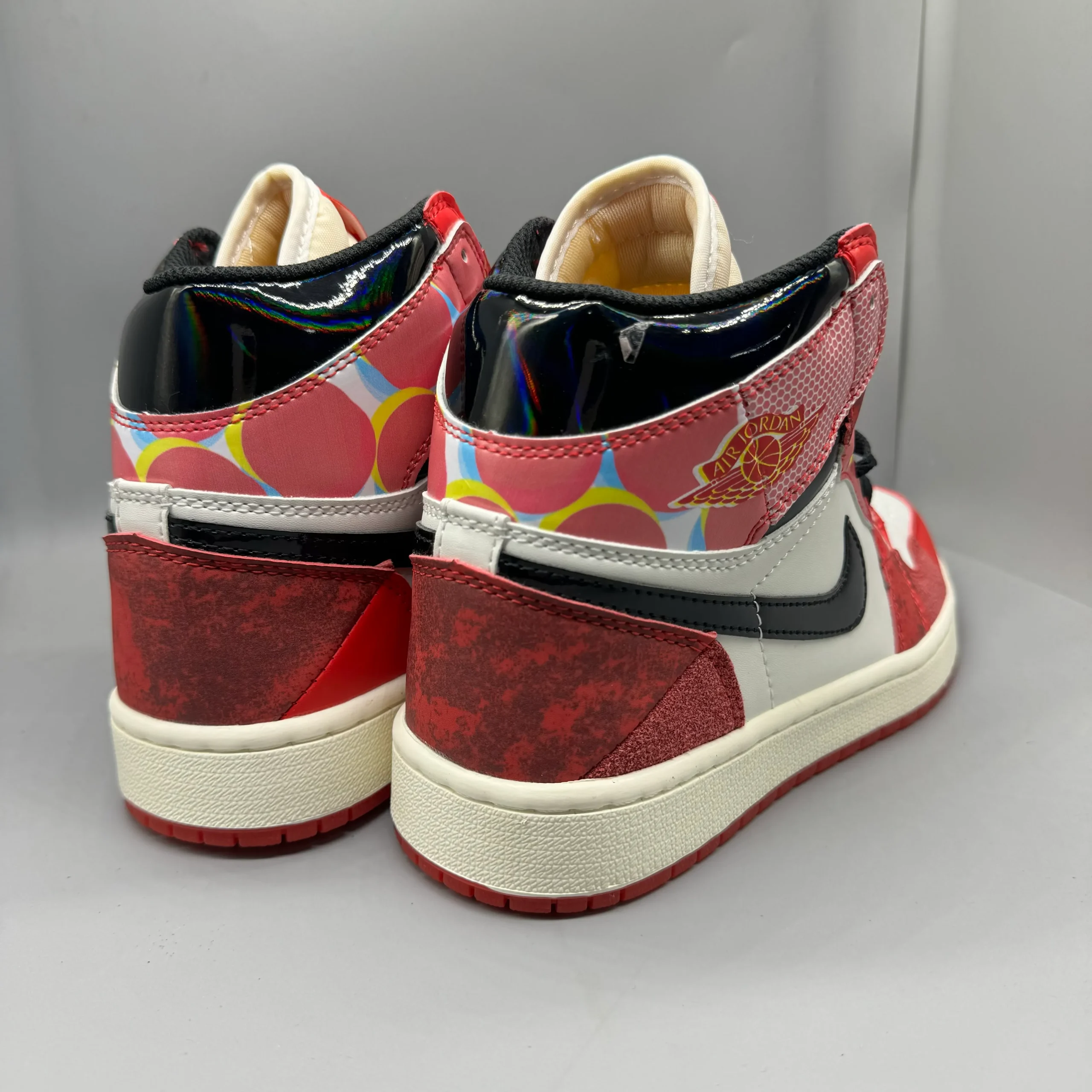 AJ 1 High OG Spider-Man Across the Spider-Verse Shoes Sneakers - nk0002967 - Image 8
