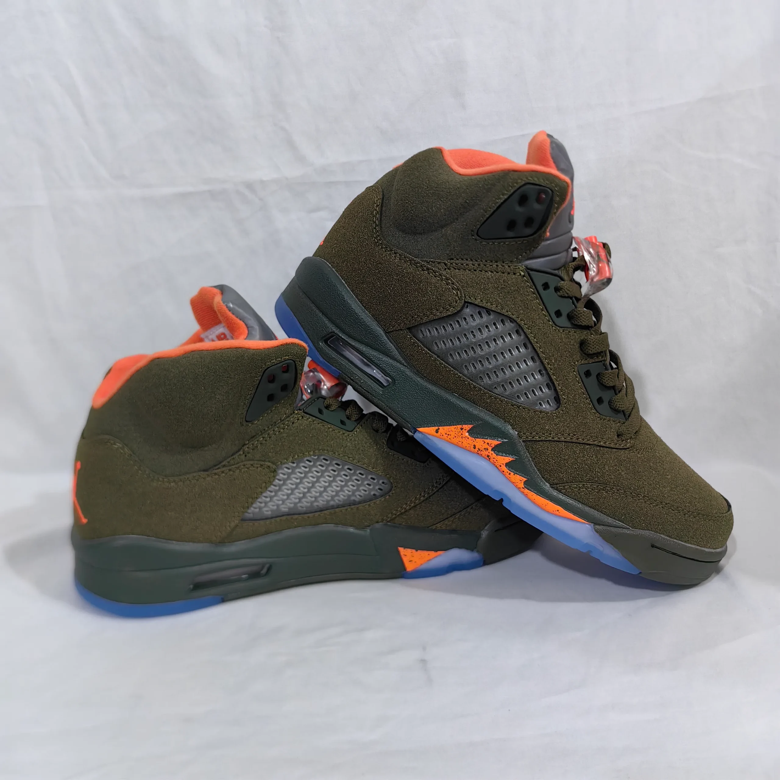 AJ 5 Olive Shoes Sneakers - nk0003202 - Image 5