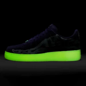 Alternative view of AF 1 Low Purple Skeleton Halloween Shoes Sneakers – nk0003307