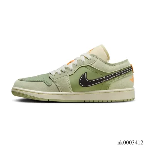 Alternative view of AJ 1 Low SE Craft Light Olive Shoes Sneakers - nk0003412