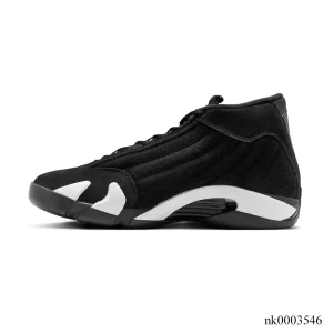 Alternative view of AJ 14 Black/White Shoes Sneakers  - nk0003546