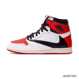 Alternative view of Fragment x Travis Scott x AJ 1 High Chicago Shoes Sneakers - nk0003884