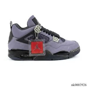 Travis Scott x AJ 4 F&F Dynasty Purple Shoes Sneakers - nk0003926