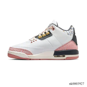 Alternative view of AJ 3 Red Stardust Shoes Sneakers - nk0003927