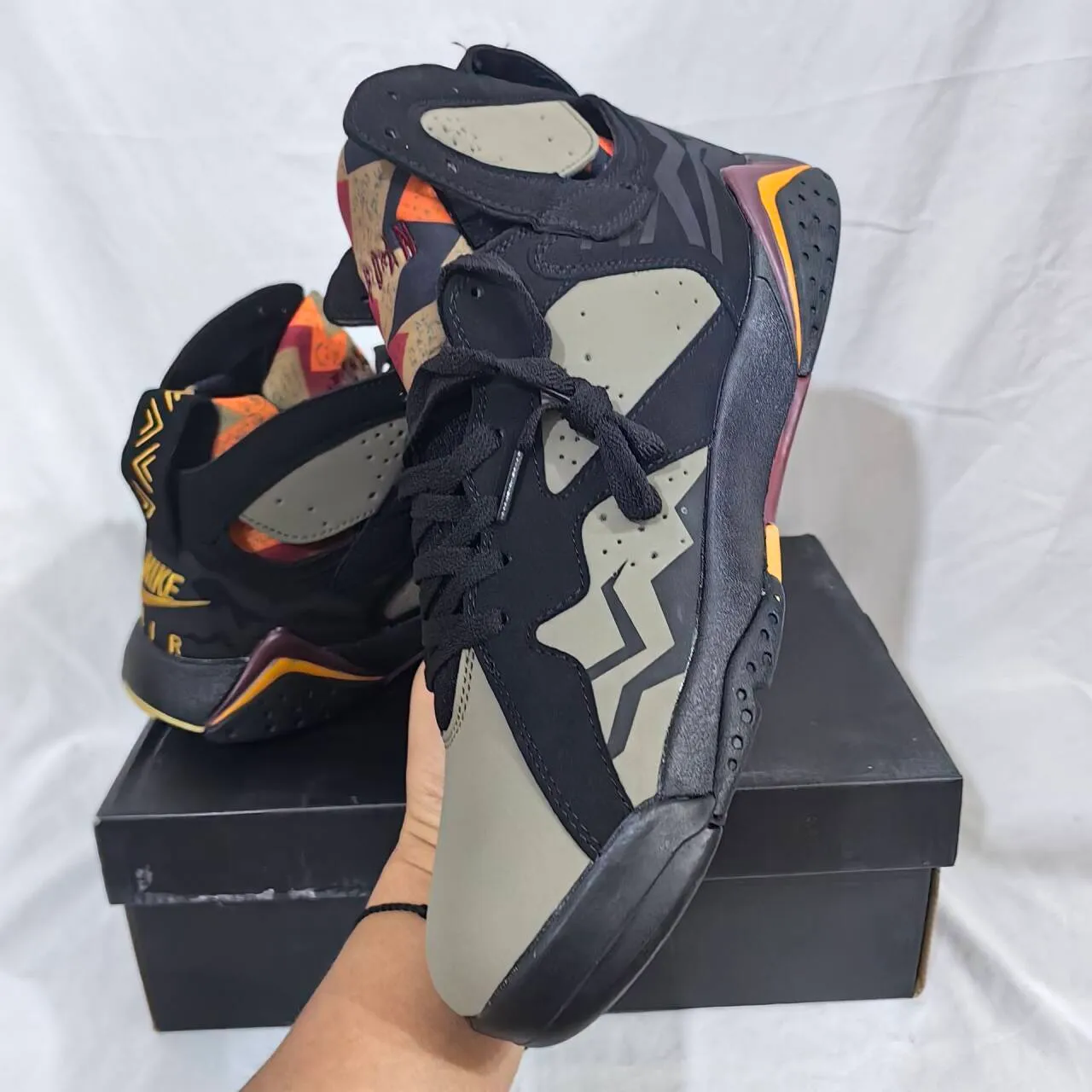 AJ 7 Retro Black Olive Shoes Sneakers - nk0003930 - Image 14