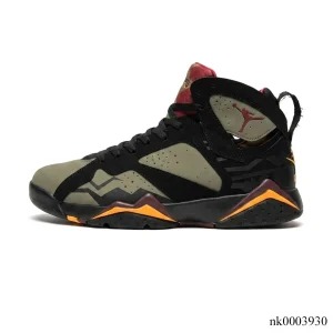 Alternative view of AJ 7 Retro Black Olive Shoes Sneakers - nk0003930