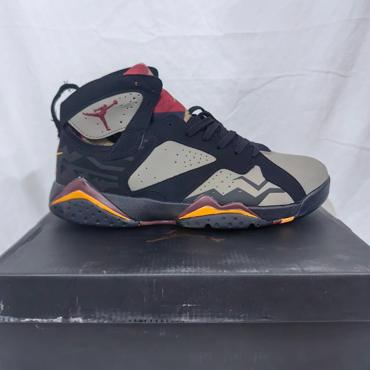 AJ 7 Retro Black Olive Shoes Sneakers - nk0003930 - Image 4