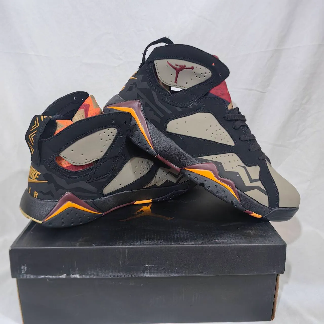 AJ 7 Retro Black Olive Shoes Sneakers - nk0003930 - Image 8