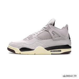 Alternative view of A Ma Maniere x AJ 4 Fossil Stone Shoes Sneakers - nk0004123