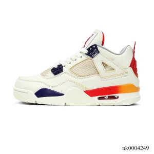 Alternative view of J Balvin x AJ 4 Medellín Sunset Shoes Sneakers - nk0004249