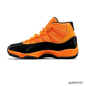 Alternative view of AJ 11 Black Orange Shoes Sneakers - nk0004301