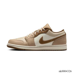 Alternative view of AJ 1 Hemp Light British Tan Sneakers - nk0004326