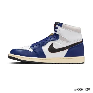 Alternative view of AJ 1 High OG Rare Air Deep Royal Blue Shoes Sneakers - nk0004329