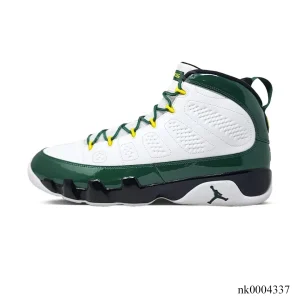 Alternative view of AJ 9 PE Oregon Ducks Shoes Sneakers - nk0004337