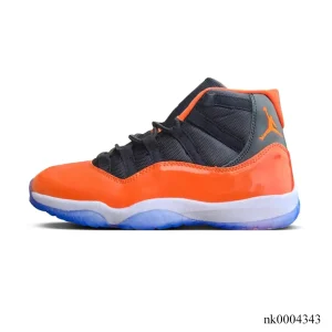 Alternative view of AJ 11 Orange Black Shoes Sneakers - nk0004343