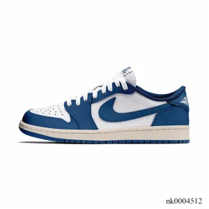 Alternative view of AJ 1 Low OG Storm Blue Shoes Sneakers – nk0004512