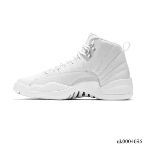 Alternative view of AJ 12 Triple White Shoes Sneakers - nk0004696